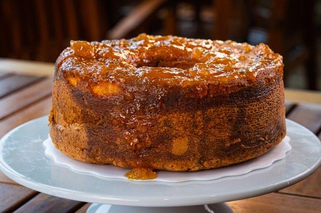 Peach Brandy Pound Cake